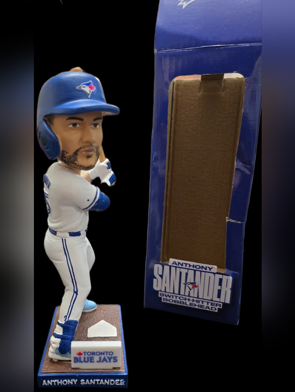 Anthony Santander Toronto Blue Jays Bobblehead With Box